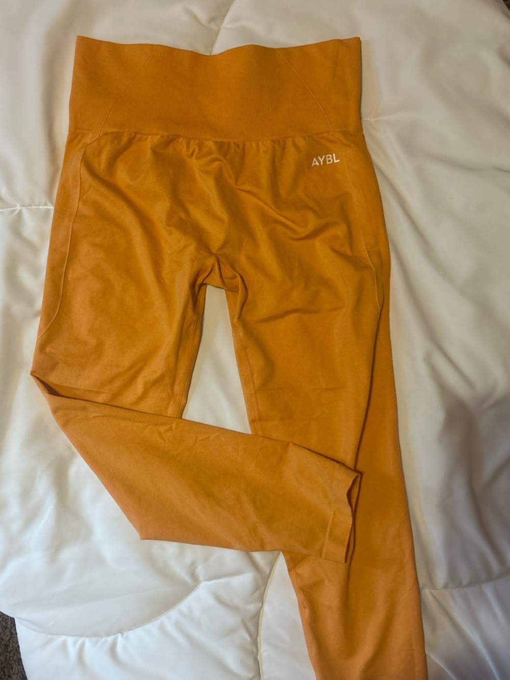 AYBL Adapt Seamless Leggings in Bright Orange